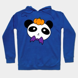 Pumpkin Panda Face Hoodie